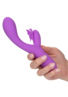 CalExotics Butterfly Kiss Flutter Rabbit Vibrator Purple