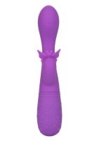 CalExotics Butterfly Kiss Flutter Rabbit Vibrator Purple