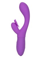 CalExotics Butterfly Kiss Flutter Rabbit Vibrator Purple