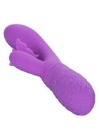 CalExotics Butterfly Kiss Flutter Rabbit Vibrator Purple