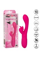 CalExotics Butterfly Kiss Flutter Rabbit Vibrator Purple