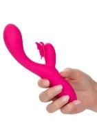 CalExotics Butterfly Kiss Flutter Rabbit Vibrator Pink