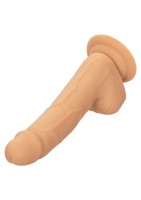 Realistické dildo CalExotics Silicone Studs 6″ hnědé