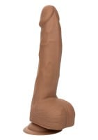 CalExotics Silicone Studs Realistic Dildo 8″ Brown