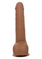 CalExotics Silicone Studs Realistic Dildo 8″ Brown