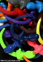 Mr. S Puppy Tail Plug from Oxballs Red