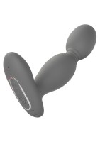 Vibračný stimulátor prostaty CalExotics Eclipse Rotator Probe šedý