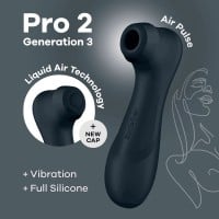 Stimulátor klitorisu Satisfyer Pro 2 Generation 3 Black