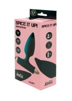 Vibrační anální kolík Lola Games Spice It Up New Edition Glory zelený