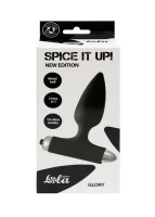 Vibrační anální kolík Lola Games Spice It Up New Edition Glory černý