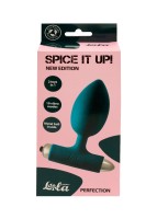 Vibrační anální kolík Lola Games Spice It Up New Edition Perfection černý