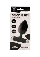 Vibrační anální kolík Lola Games Spice It Up New Edition Perfection černý