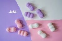 Masturbátor Lola Games Marshmallow Fuzzy fialový