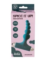 Lola Games Spice It Up New Edition Splendor Vibrating Anal Beads Dark Green