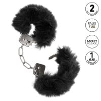 CalExotics Ultra Fluffy Furry Cuffs Black