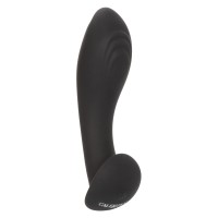 CalExotics Eclipse Liquid Silicone Flex Probe Vibrating Butt Plug Black