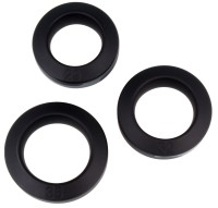 Titus Silicone Series Stackers Cock & Ball Rings 3 Pack