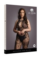 Bodystocking Le Désir Criss Cross Neck XL–5XL