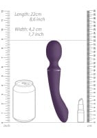 Vive Enora Wand & Vibrator Purple