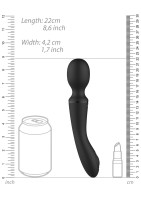 Vive Enora Wand & Vibrator Black