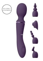 Vive Nami Pulse Wave & Vibrating Wand Black