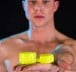 Zizi Trainer Cock Ring & Ball Stretcher Fluo Yellow