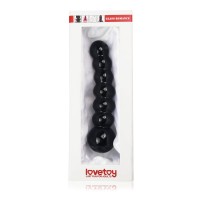 Skleněné dildo Lovetoy Glass Romance GS09BK