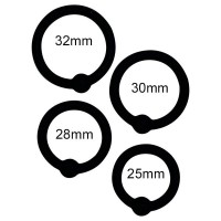 Titus Silicone Series Head Glans Ring 4 Pack