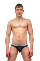 Twisted Beast Y2K Brief Black