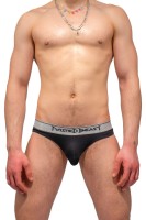 Twisted Beast Y2K Brief Black