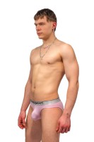 Twisted Beast Y2K Brief Pink