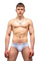 Twisted Beast Insignia Brief White