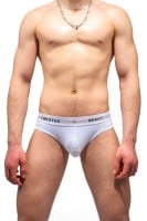 Slipy Twisted Beast Insignia Brief biele