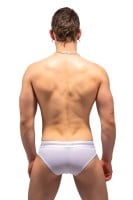 Twisted Beast Insignia Brief White