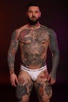 Twisted Beast Insignia Jock White