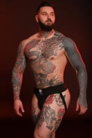 Twisted Beast Locker Jock Black