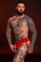 Twisted Beast Locker Jock Red