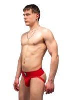 Twisted Beast Locker Jock Red