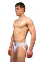 Twisted Beast Locker Jock White