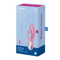 Nafukovací vibrátor Satisfyer Air Pump Bunny 2