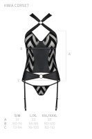 Passion Hima Corset and Thong Set