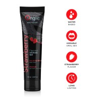 Lubrikační gel Orgie Lube Tube jahodový 100 ml