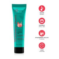 Lubrikačný gél Orgie Lube Tube Cocktail Strawberry Mojito 100 ml