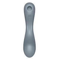 Vibrátor s tlakovými vlnami Satisfyer Curvy Trinity 1 Bluegrey