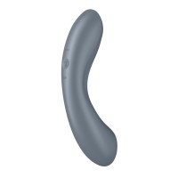 Vibrátor s tlakovými vlnami Satisfyer Curvy Trinity 1 Bluegrey