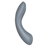 Vibrátor s tlakovými vlnami Satisfyer Curvy Trinity 1 Bluegrey