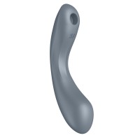 Vibrátor s tlakovými vlnami Satisfyer Curvy Trinity 1 Bluegrey