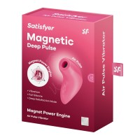 Stimulátor klitorisu Satisfyer Magnetic Deep Pulse Pink