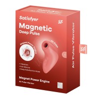 Stimulátor klitorisu Satisfyer Magnetic Deep Pulse Terracotta