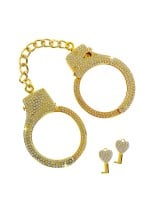 Taboom Diamond Wrist Cuffs Gold